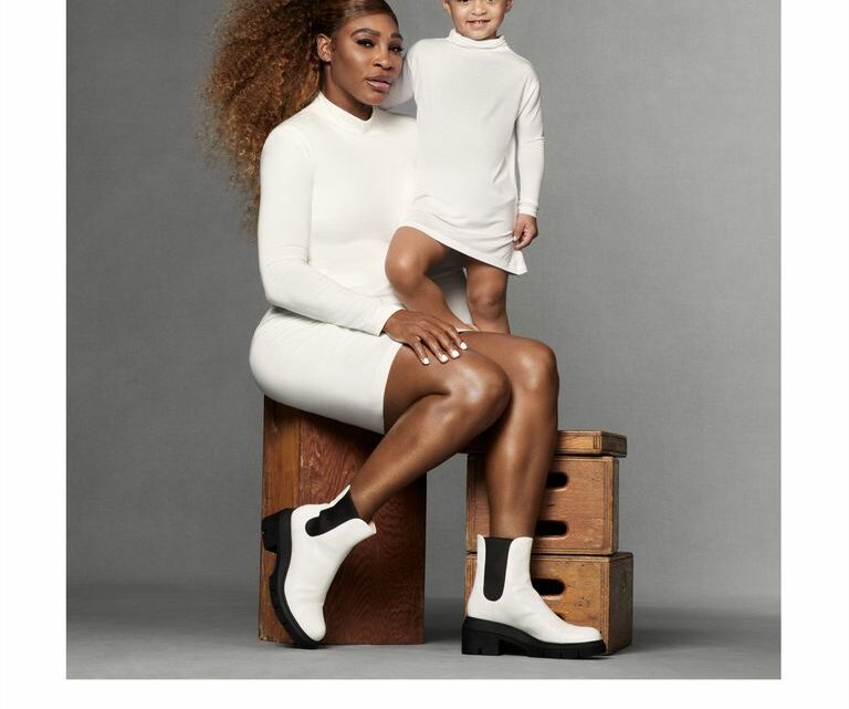 Si e ëma dhe e bija, Serena dhe vajza e saj tre vjeçare bashkë në një fushatë