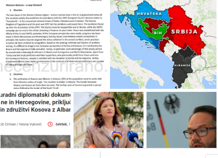 Dokumenti slloven në BE/ Si do të jetë harta pas bashkimit me Kosovën; ç’mendon Tanja Fajon dhe gjermani Roth
