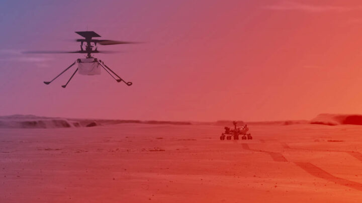 Helikopteri inteligjent i  NASA-s në planetin Mars, kryen fluturimin e parë historik