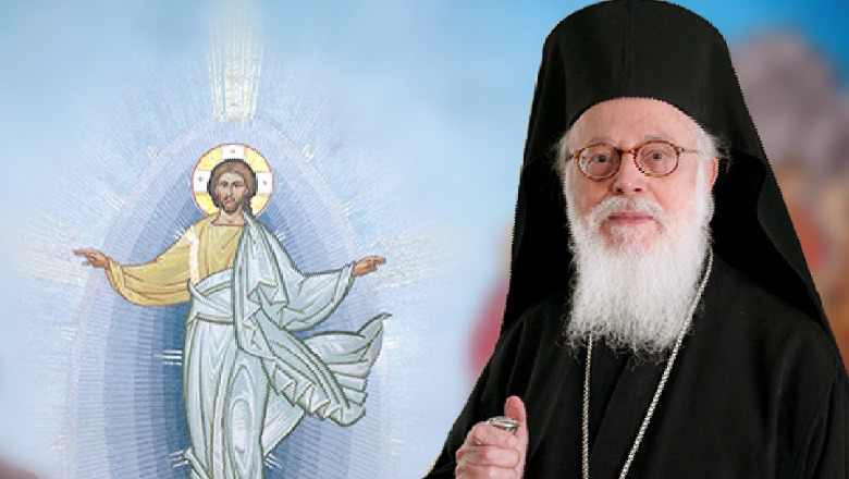 Mesazhi i Kryepeshkopit Janullatos: Krishti u ngjall gjatë pandemisë, na solli vaksinën e shpirtit