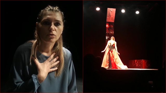 Një “shqiponjë” në Teatrin e Romës, Marbjena Imeraj jep shfaqjen “Shqipëri-Itali vetëm vajtje” (Intervista)
