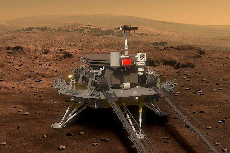 Edhe Kina ul një anije kozmike në planetin e kuq të Marsit