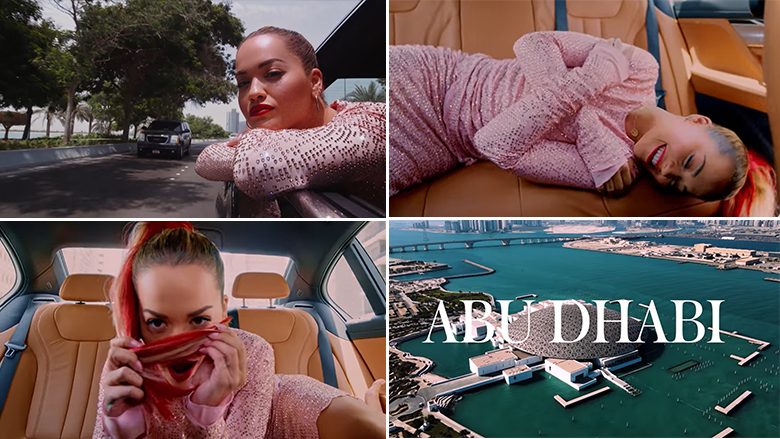 Rita Ora bëhet imazh i turizmit në Emirate, video atraktive nga Abu Dhabi