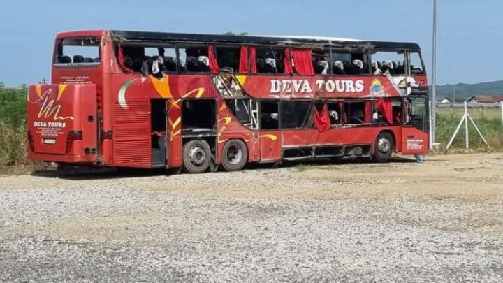 (VIDEO) Mediat kroate publikojnë pamjet e autobusit pas aksidentit tragjik