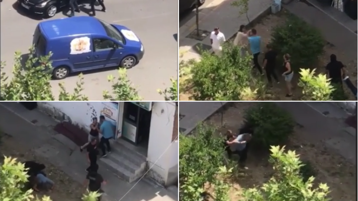 (VIDEO) “Hape derën, ore B…q!”, momenti kur u ikën Benzi, policët shtrijnë në tokë gazetarin në vend të kriminelit