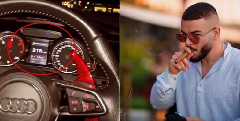 Fatjon Kuqari i Për’puthen i shkel gazin Audit me 215 km/h, në “garë” me Lamborghinin