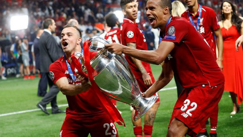 Xherdan Shaqiri shitet tek Lyon, përshëndetet me fansat e Liverpoolit