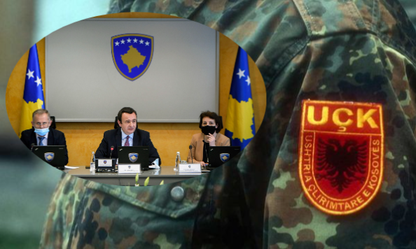 Qeveria e Kosovës u ndal pensionet veteranëve të UÇK-së nga Shqipëria