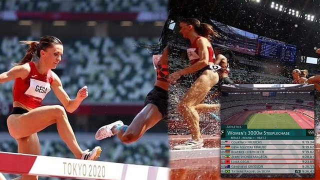 Luiza Gega e magjishme, e shpejt, superiore, fantastike! Në finalen e 3000 metrave në Lojërat Olimpike