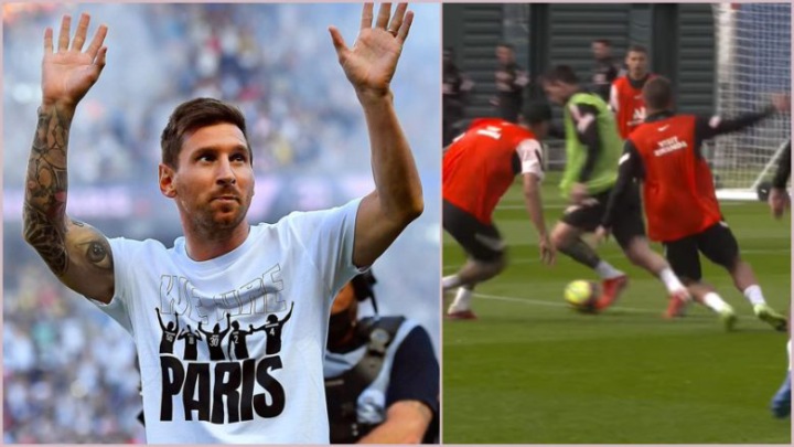 (VIDEO) Messi ‘çmend’ shokët e PSG në stërvitje, bën çfarë të dojë me topin