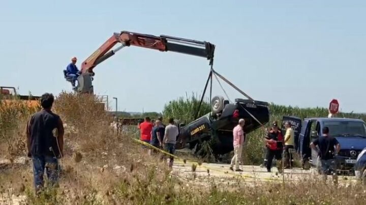 Makina e policisë private bie në kanal në Marinzë, dy persona mbyten në ujë