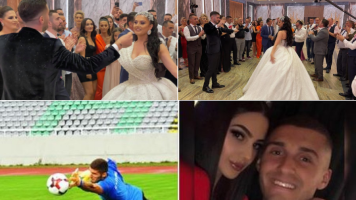 Martohet portieri i “Prishtinës”, i ati këngëtar në dasmën e tij përrallore