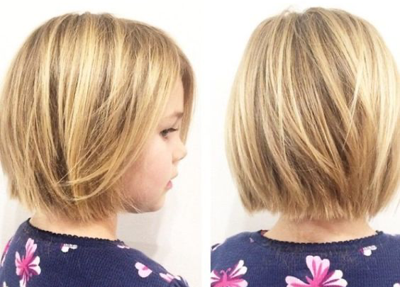 Trembëdhjetë modele flokësh të shkurtra për vajzat e vogla