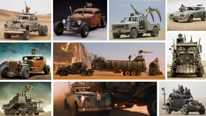 Shiten 13 automjete të përdorura gjatë xhirimeve të “Mad Max: Fury Road”