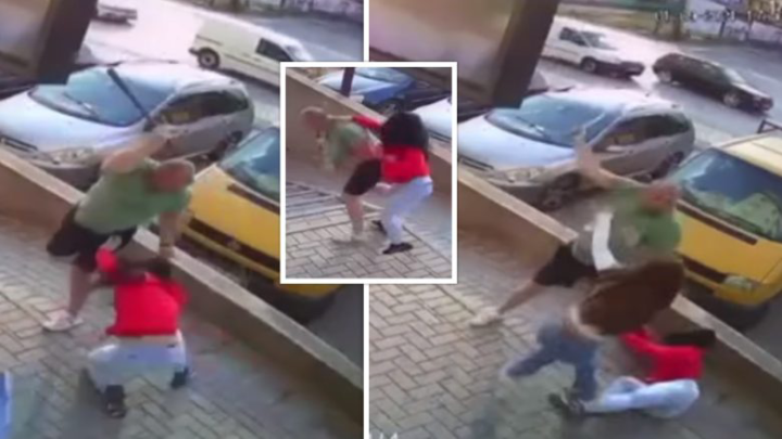 Një burrë sulmon tri vajza në rrugë, e fiksojnë kamerat e sigurisë