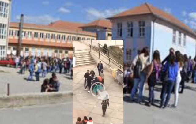 (VIDEO) Rrahje brutale mes nxënësve në gjimnazin “Frang Bardhi” në Mitrovicë