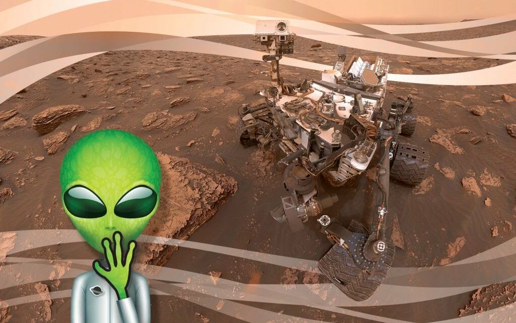 Fotografohet “alieni rozë” në Mars: “Po shihte me kureshtje roverin e NASA-s”!