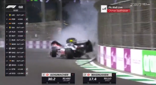 (VIDEO) Në rrezik djali i Michael Schumacher, aksident i rëndë në pistën e Arabisë Saudite