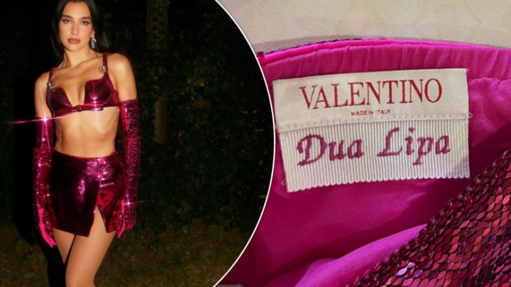 “Vogue” shkruan për veshjen pink të Dua Lipës në skenën e “Sunny Hill Festival”