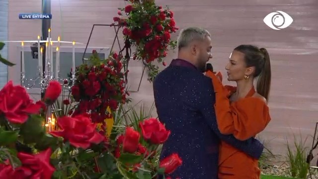 Moment romantik në Big Brother: Luizi befason Kiarën për ditëlindje