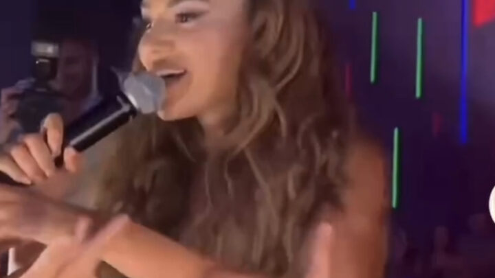 Incident në koncert, turma e fansave tërheq Elvanën nga skena, e shpëton sigurimi