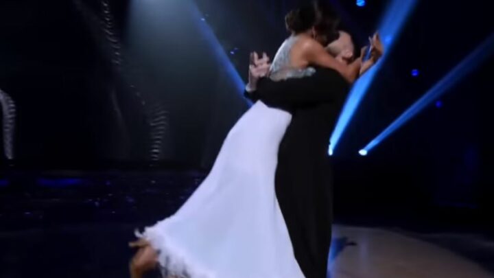 Valsi romantik, ish-banorja e Big Brother puth në buzë balerinin në DWTS