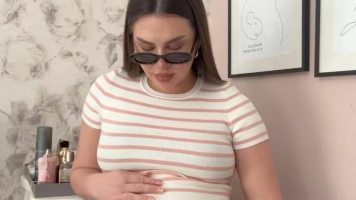 “Nuk do të të lija kurrë shtatzënë…”/ Luizi komenton videon e Kiarës me barkun e rrumbullakët