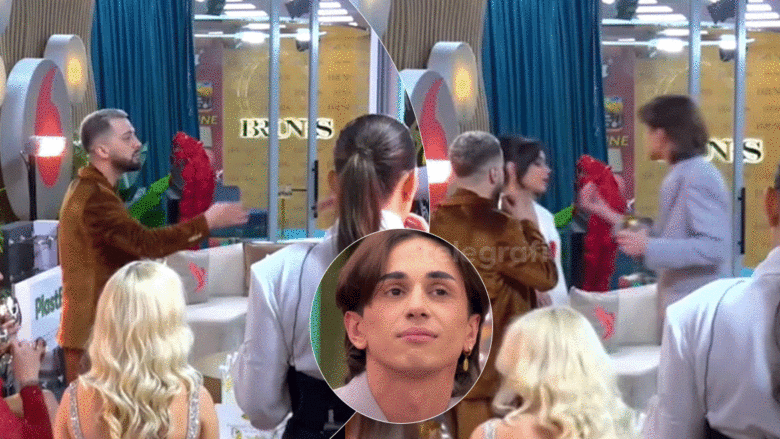 Vserlo hyn me vrull, përplaset me Gjestin se puthi Eglin