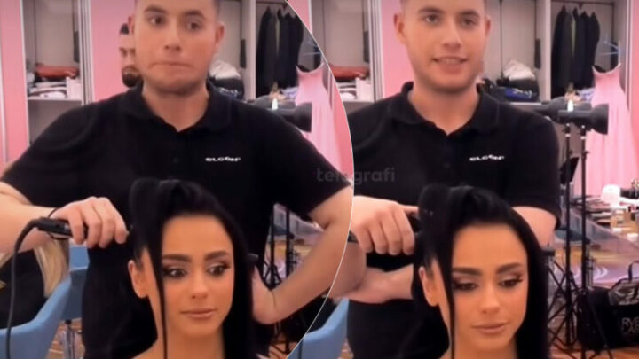 “Kujdes mikrofonin”, Egli jep informacione nga jashtë me parukierin e saj