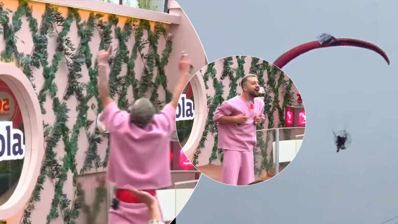 “156 ditë spektakël” – Surpriza nga ajri emocionon Gjestin