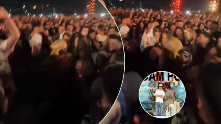 Përleshje mes vajzave para skenës në koncertin e Keinemusik në Tiranë