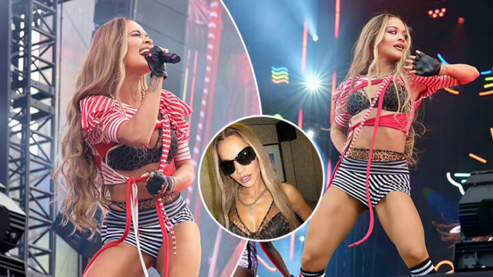 Rita Ora shkëlqen me performancën në Uashington, prezanton edhe këngën e re “Heat”