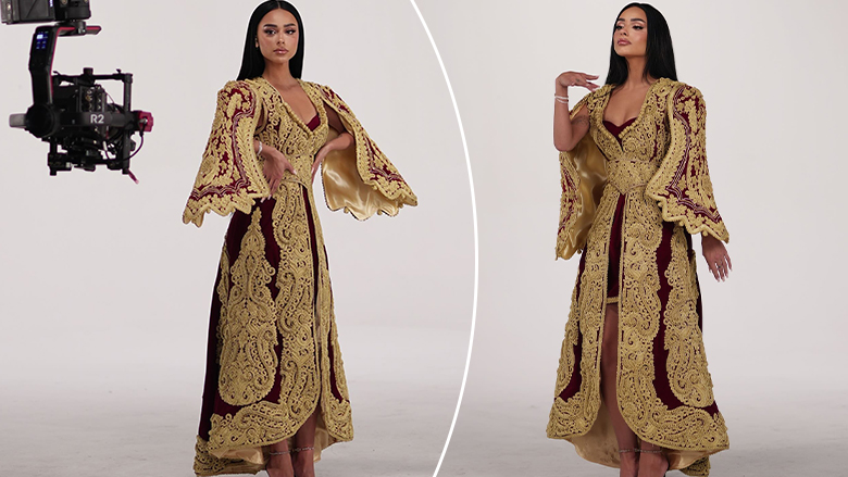 “Shuj, shuj…”, E veshur si nuse e Kosovës, Egli Tako pozon me kostum folklorik