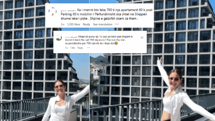 Bleu shtëpi në Tiranë, ndjekësit ‘shpërthejnë’ ndaj Françeska Muratit: Ku i more 700 mijë euro?