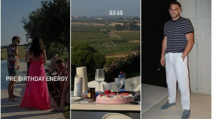 Sara Hoxha feston 33 vjetorin e lindjes në Siçili, i pranishëm edhe Erik Fullani