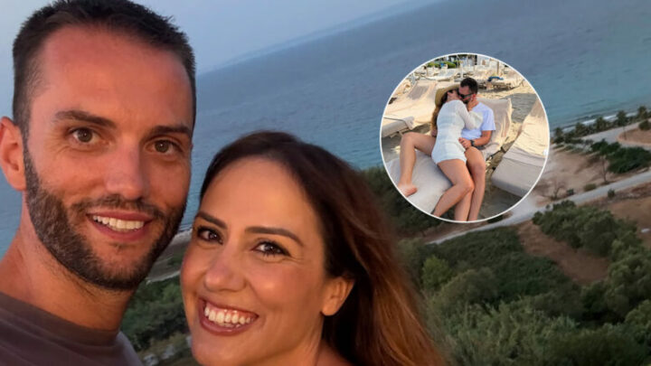 Arbana Osmani publikon foto duke u puthur me bashkëshortin e saj