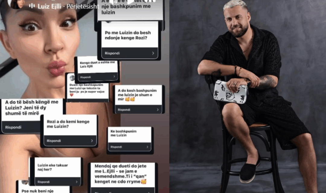 Rozana Radi dhe Luiz Ejlli do të kenë një bashkëpunim?