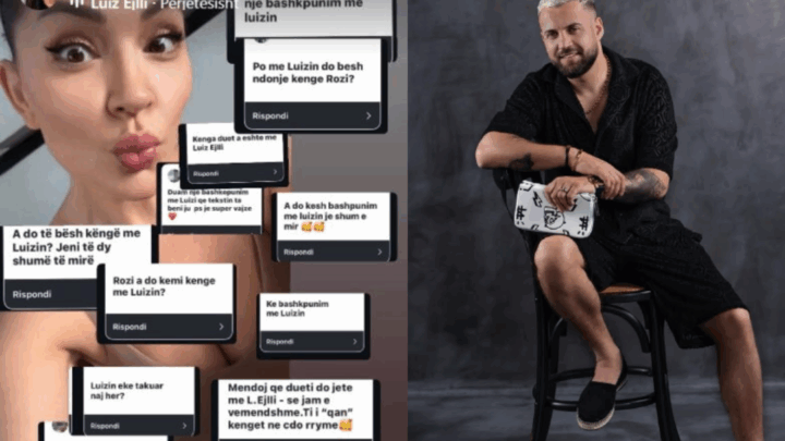 Rozana Radi dhe Luiz Ejlli do të kenë një bashkëpunim?