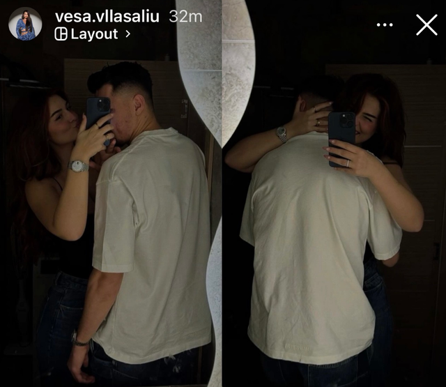 Vesa me Mirlind Dakun, çifti publikon foto nga momentet intime