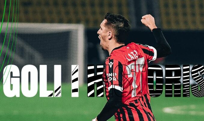 Conference League/ Duartrokitjet për golin historik të Latifit për Shkëndinë (VIDEO)