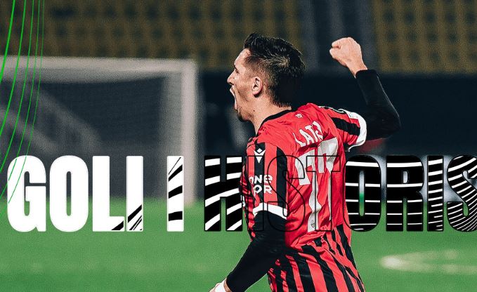 Conference League/ Duartrokitjet për golin historik të Latifit për Shkëndinë (VIDEO)