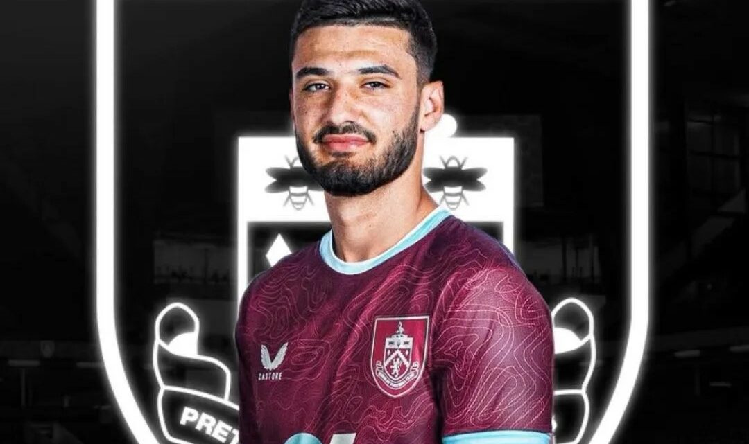 Broja zhgënjen me paraqitjen te Burnley 