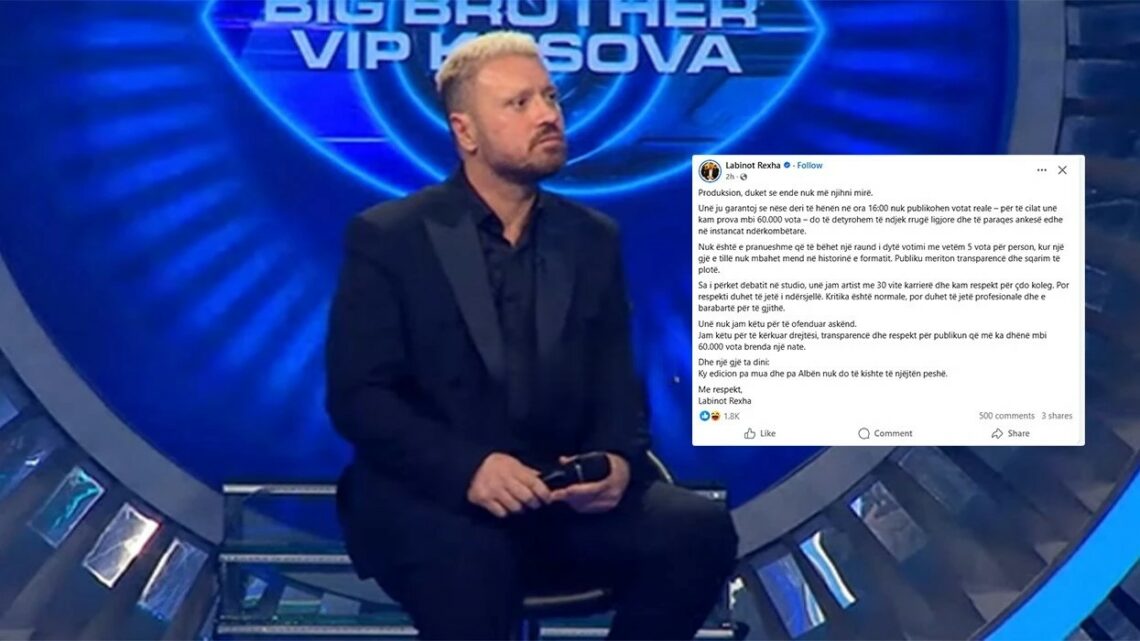 “Nëse Big Brother nuk publikon votat reale, do të ndjek rrugë ligjore”